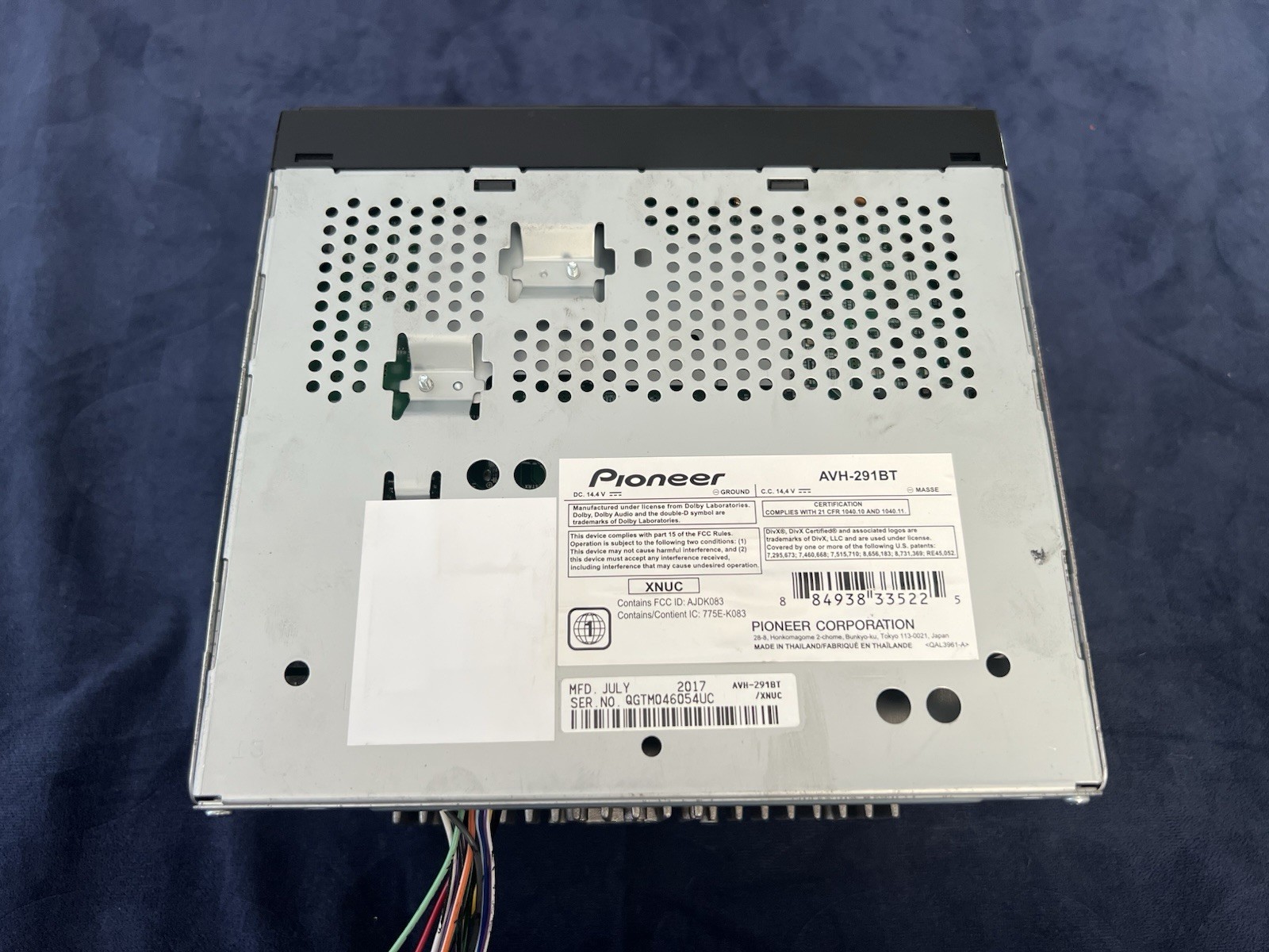 ⭐️Pre-Owned,TESTED⭐️ Pioneer CD| DVD| BT| AM/FM -(AVH-291BT)