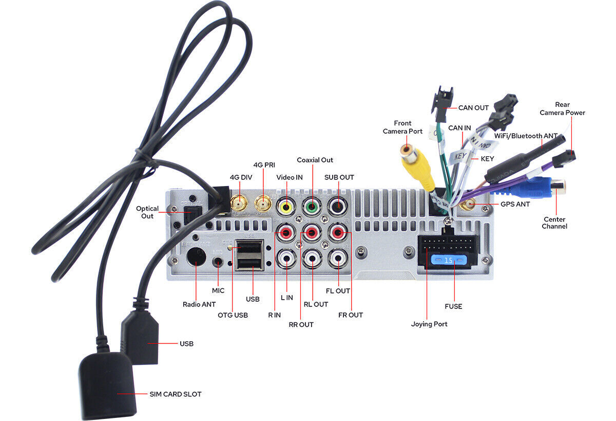 Android 12 10.1″ Android Car Radio GPS Plug & Play For Focus Mondeo S-Max Kuga