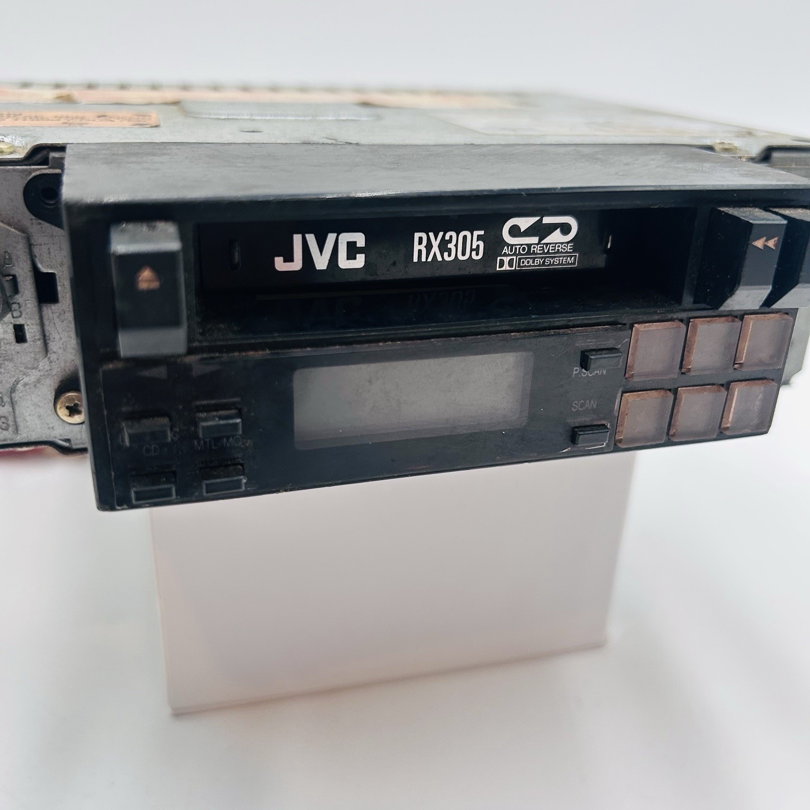 VTG Jvc Car Stereo Cassette Receiver KS-RX305J Victor Japan UNTESTED RARE