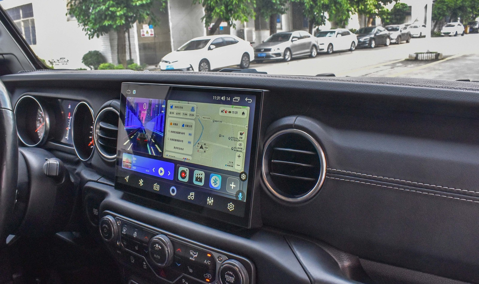 Car Radio for Jeep Wrangler JL Gladiator 2018-2022 Stereo Carplay Android Auto