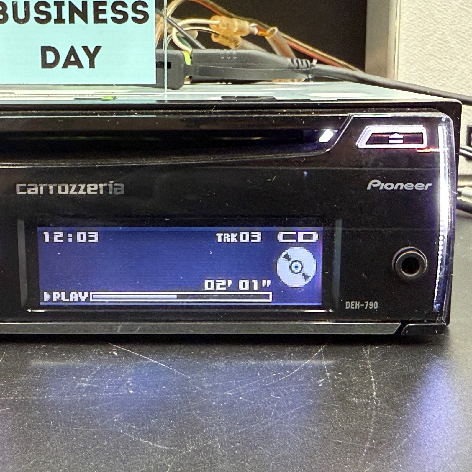 Pioneer Carrozzeria DEH-790 1DIN Car Audio CD USB AUX JDM Tested In Stock