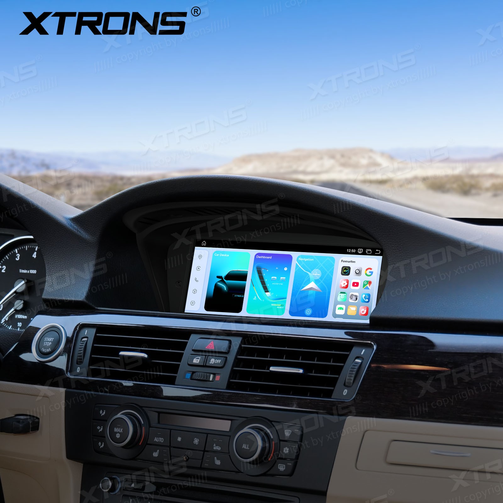 Android 14 8.8″ For BMW 3 5er E90 E60 CIC CarPlay Car Screen Upgrade GPS 8+256G