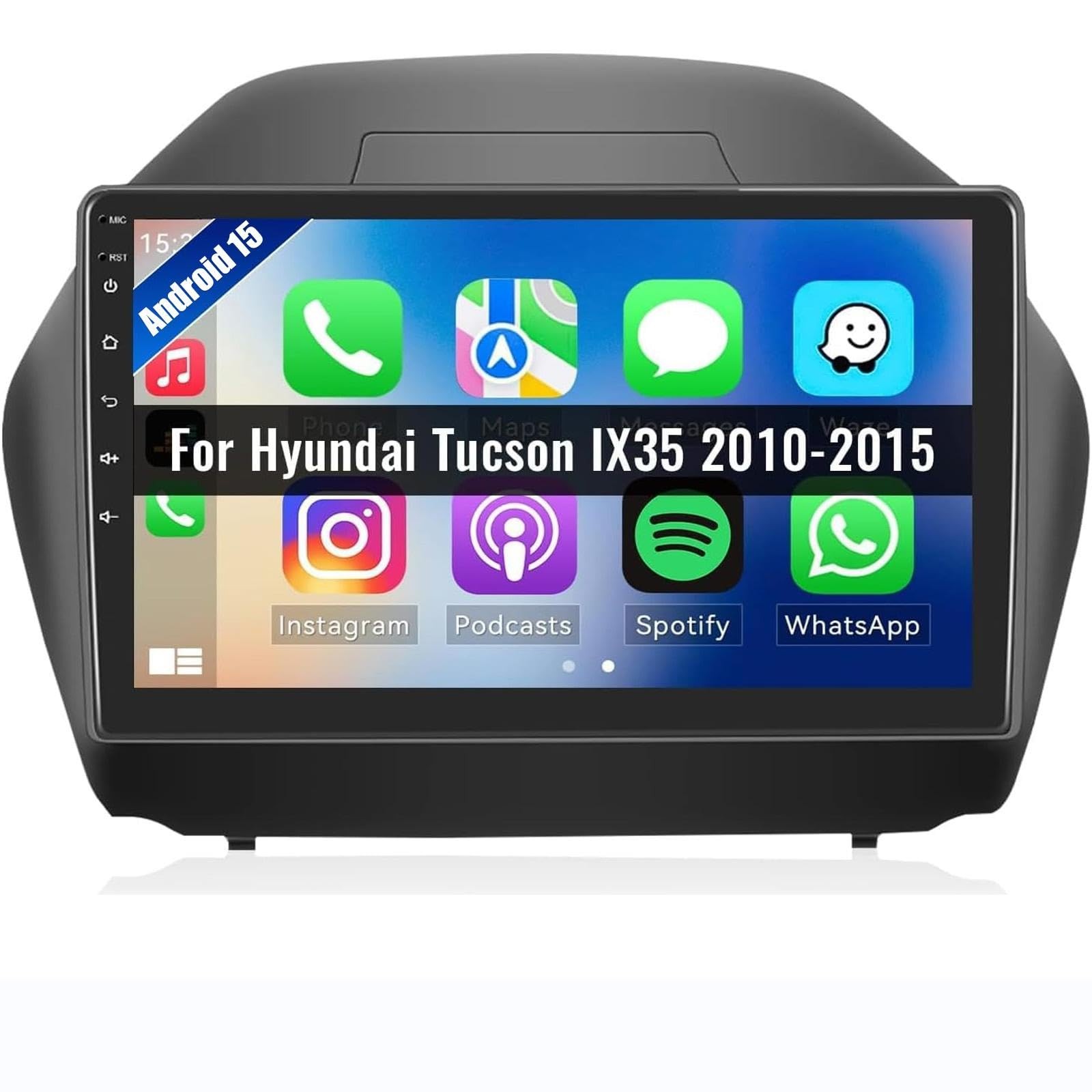CAMECHO Android 13 Car Radio for Hyundai Tucson IX35