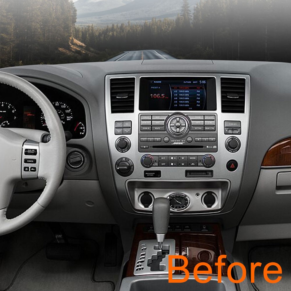 12.1″ Tesla Style Large Screen For Nissan Armada 2008-2012 Stereo FM AM Radio