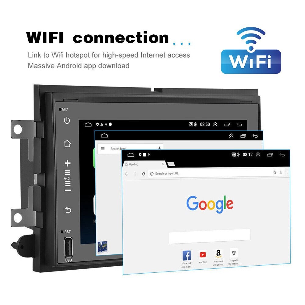 FOR FORD F250 2004-2014 7″ ANDROID 13.0 CARPLAY CAR STEREO RADIO 2+32G GPS NAVI