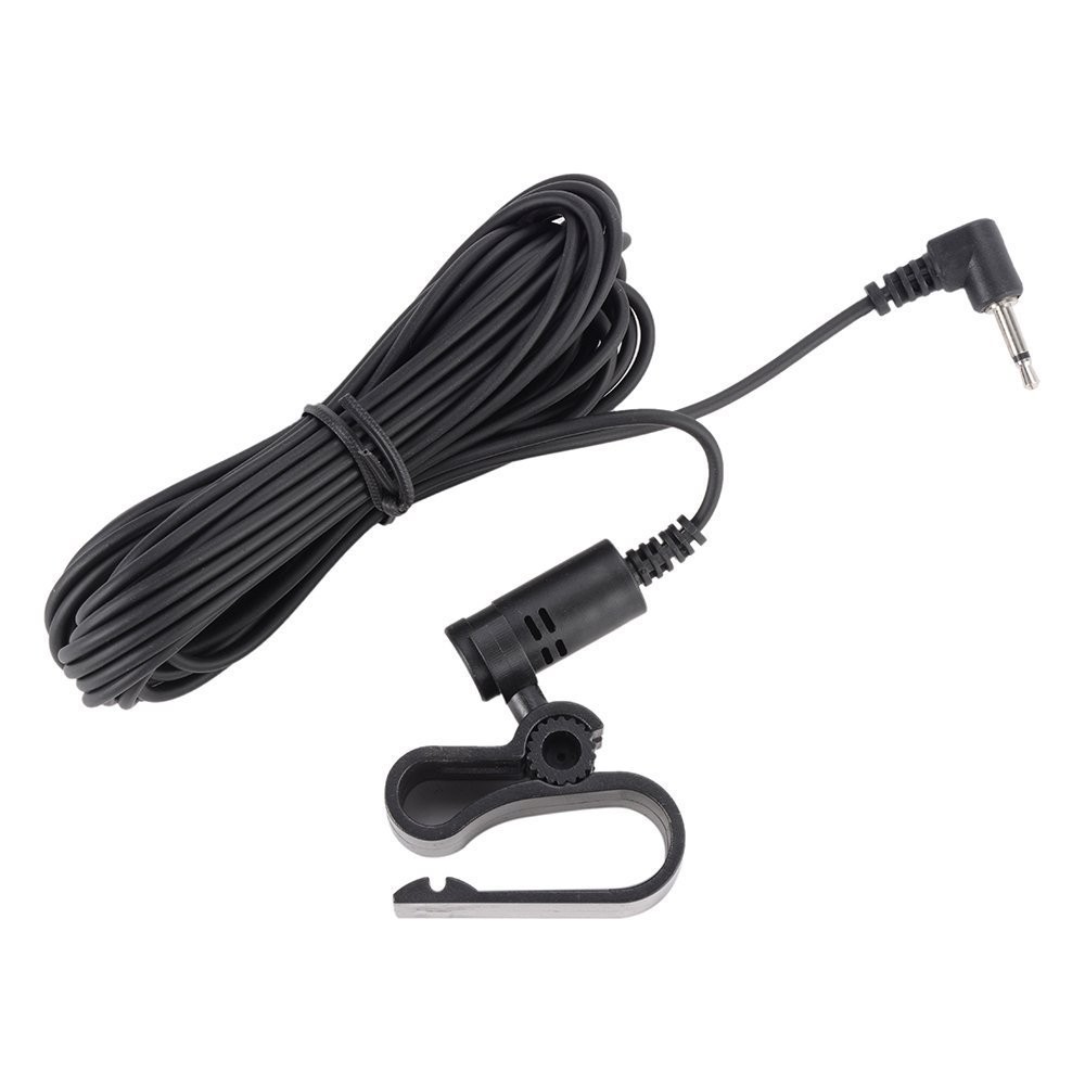 Universal for Pioneer Replacement Bluetooth Microphone Mic 2.5mm Small, BLACK