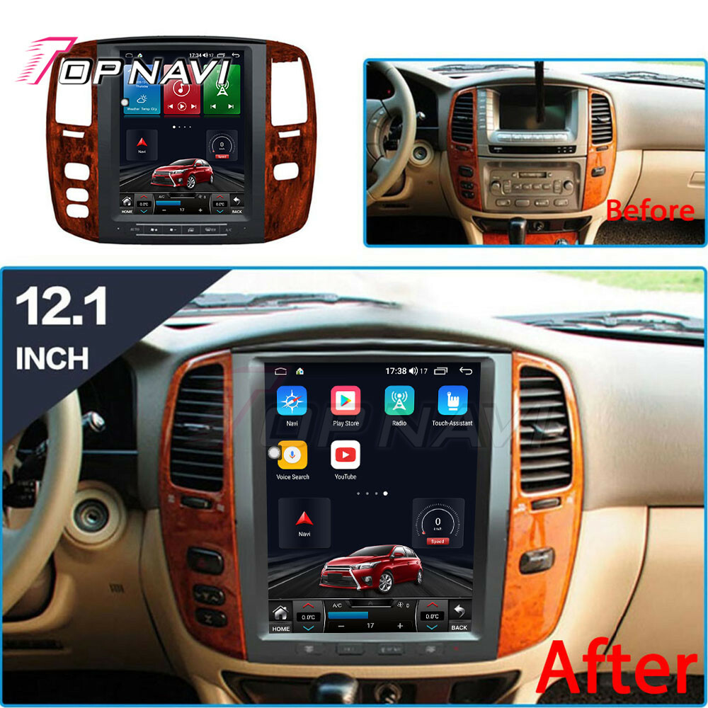 128GB Head Unit for Lexus LX470 2002-2007 Car GPS Navi Stereo Radio 4G WIFI BT