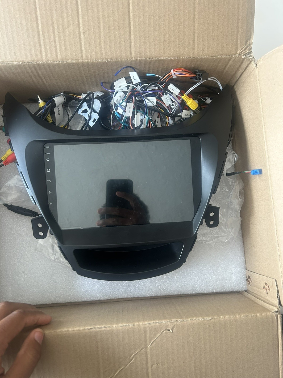For Hyundai Elantra 2011 2012 2013 Carplay Car Stereo Radio Android GPS Navi FM