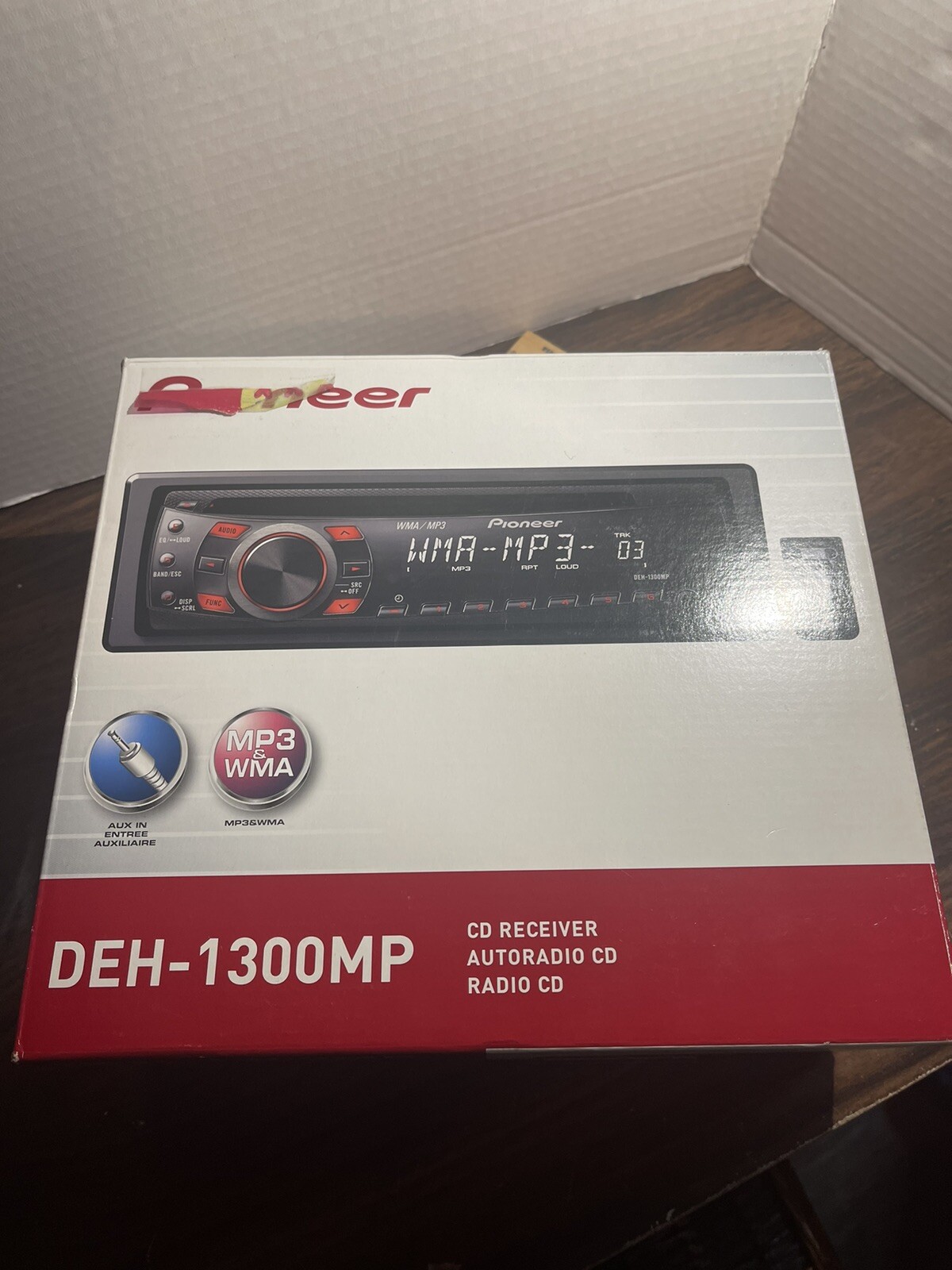Pioneer DEH-1300MP Car Stereo FM/AM Radio – USED TESTED -NO REMOTE