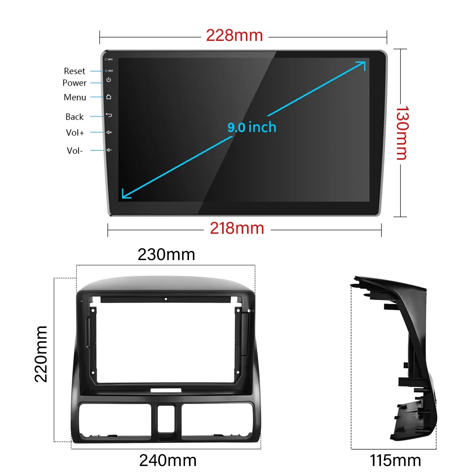 For 2002-2006 Honda CR-V CRV Android 13 Apple CarPlay Car GPS NAVI Stereo Radio