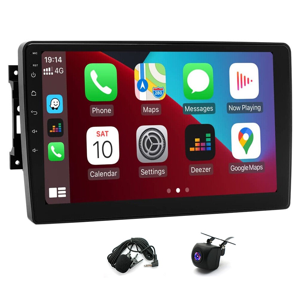 10″ Android 13 Carplay Car Stereo Radio GPS For Jeep Wrangler Chrysler Dodge Ram