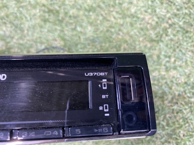 Kenwood U370BT 1DIN CD USB Bluetooth Car Audio Near Mint JAPAN
