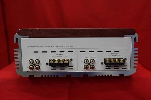 Beat-Sonic Va-4000 Tube Amplifier 50W X 4/600W X 2 4-Channel J-Audio Car Audio