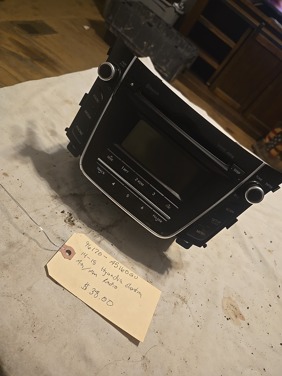 2014 2015 Hyundai Elantra AM FM Radio Receiver 96170-A5160GU