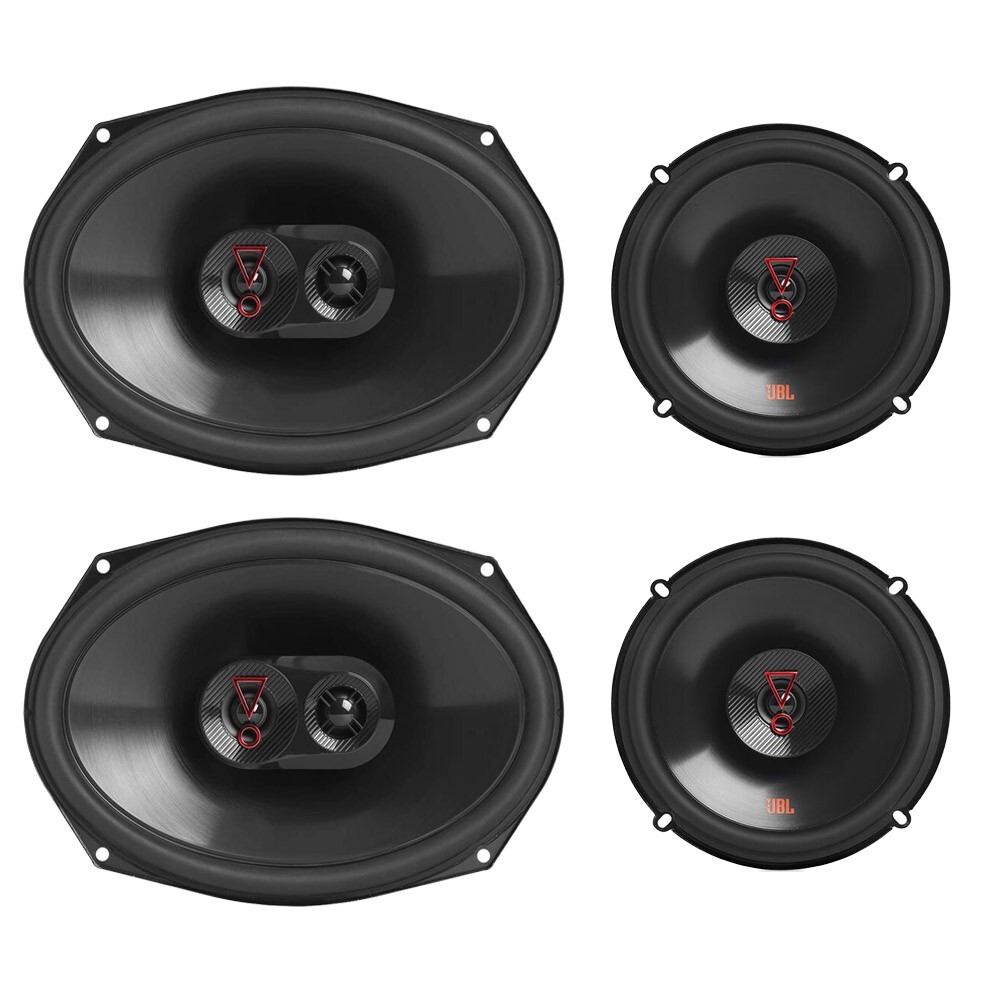 Pioneer DEHS4200BT CD/AM/FM Radio &JBL 6×9 & 6.5″ Front/Rear Car Speakers