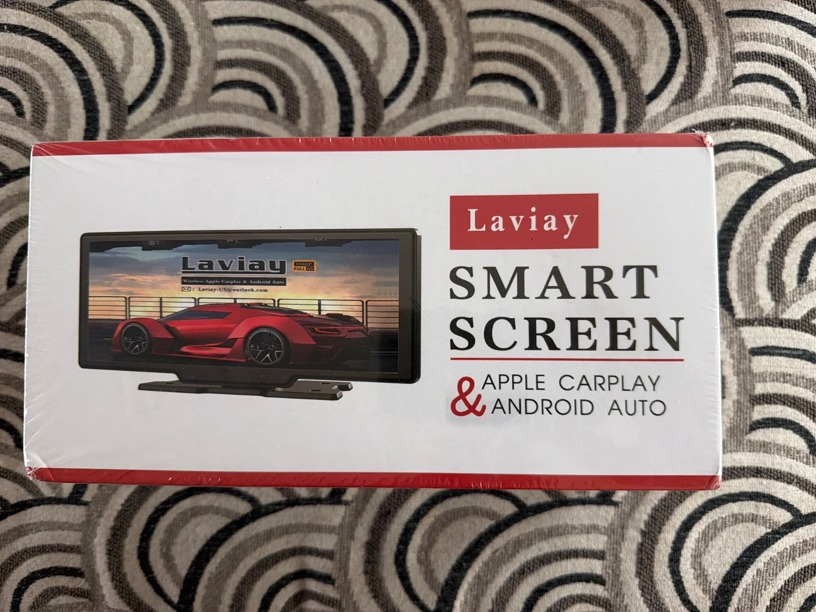 Laviay Touch Smart Screen Wireless Apple Car Play And Android Auto Stereo Black