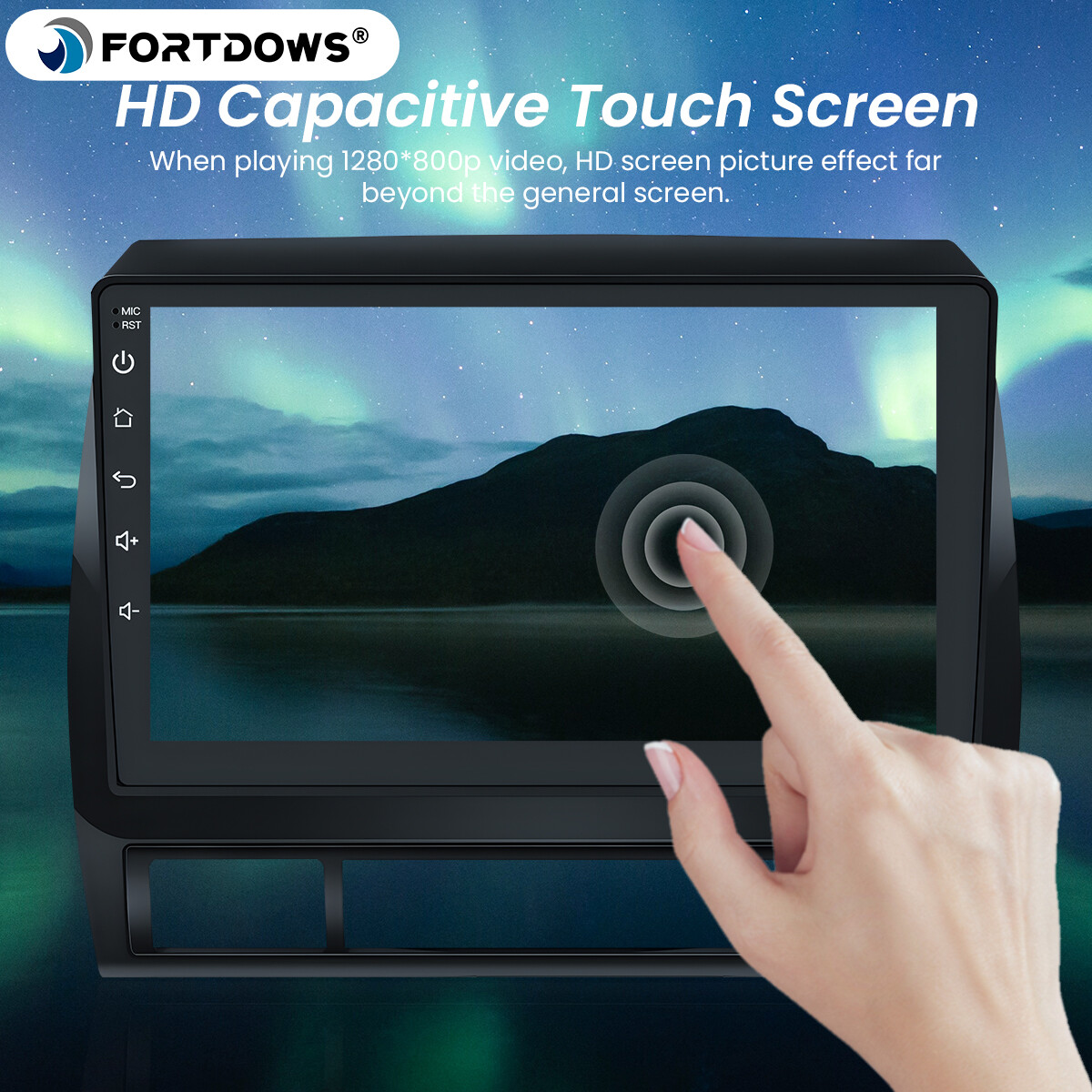 4+64GB Android 13.0 For TOYOTA TACOMA 2005-2013 CarPlay Stereo Radio Navigation