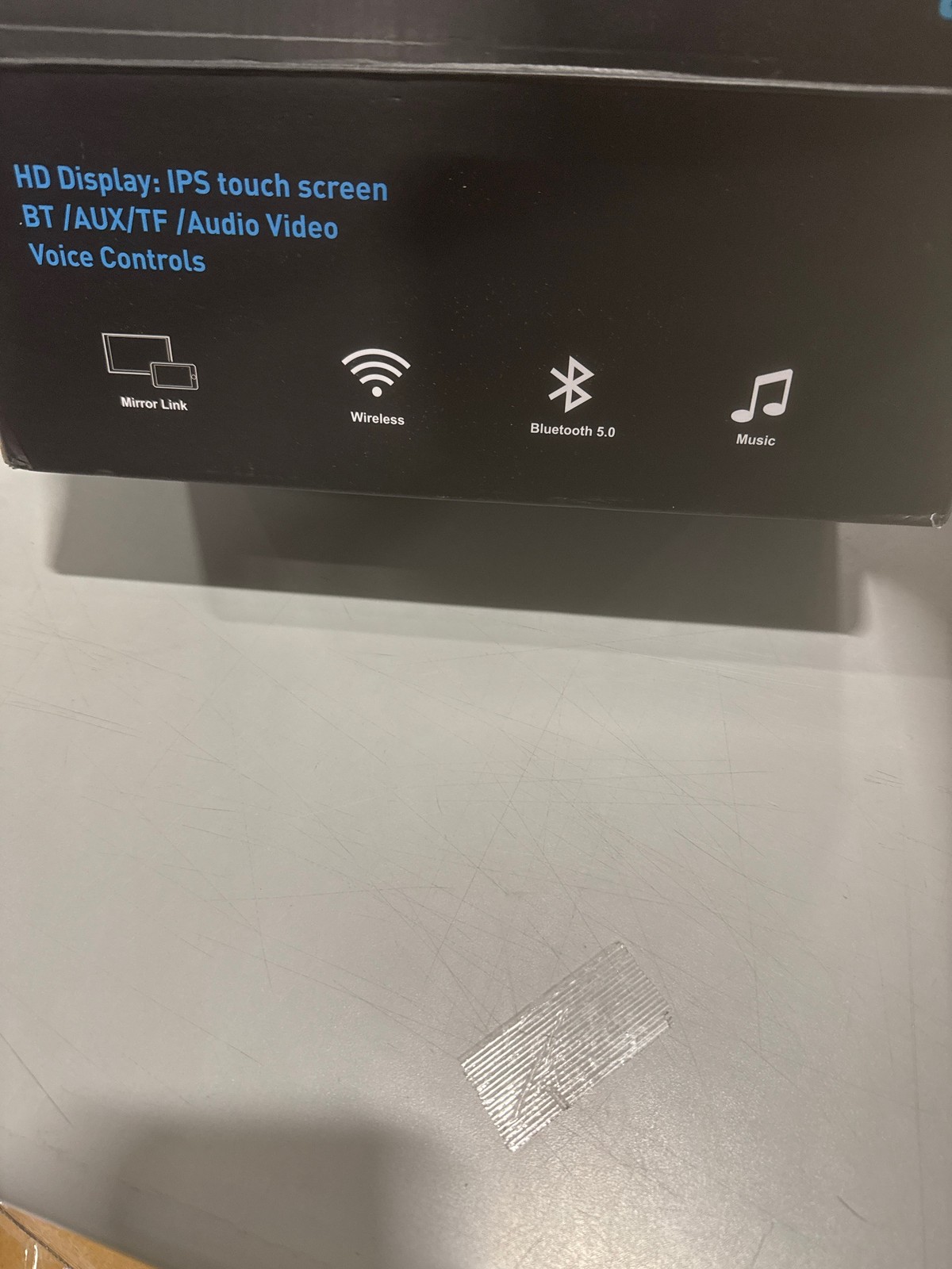 CARPURIDE WIRELESS/WIRED APPLE CARPLAY ANDROID AUTO MIRROR LINK IPS – BLACK