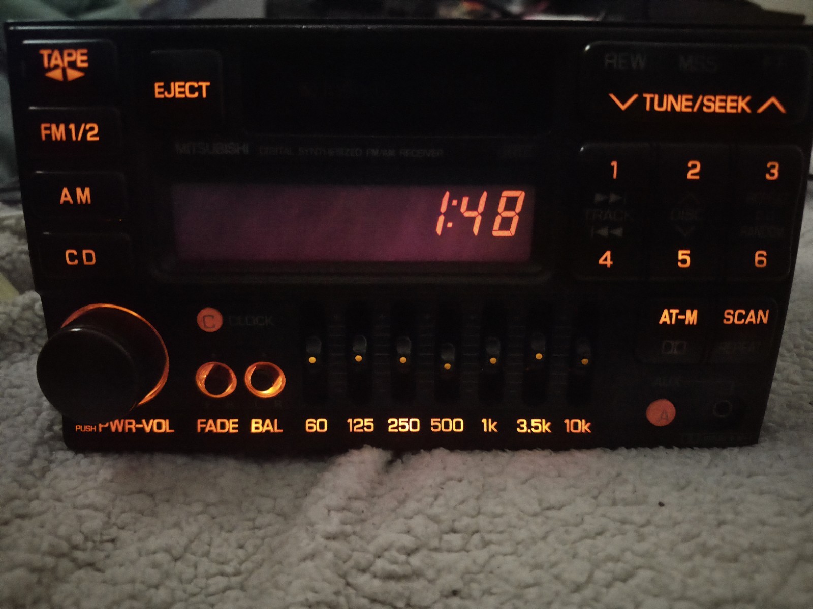 93-96 Mitsubishi 3000gt / Dodge Stealth – Cassette Player OEM MR141228 INFINITY