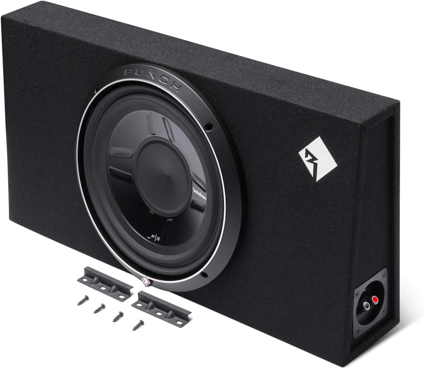 Rockford Fosgate Punch P3S1X12 P3S Single 12″ Shallow Subwoofer Loaded Enclsoure