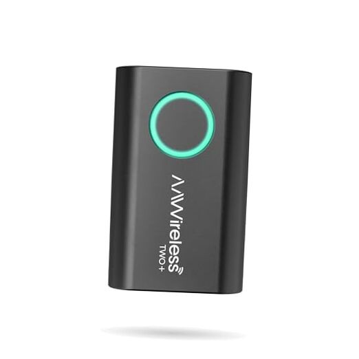 TWO+ Compatible with Android Auto & Apple Carplay 2-in-1 Wireless Adapter |
