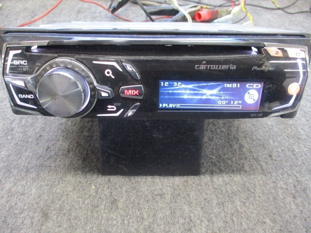 Pioneer Carrozzeria DEH-780 1DIN CD Receiver In-Dash Car Audio Head Unit Japan