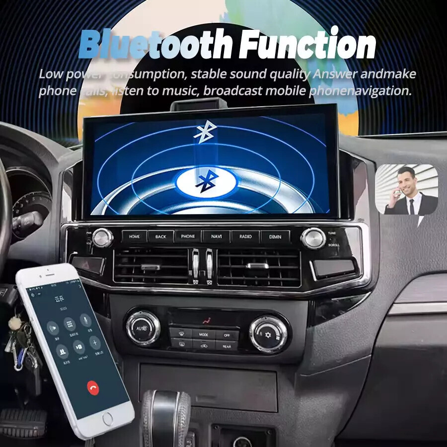 12.3″ HD Car Radio GPS Navi Android 4+32GB For 07-20 Mitsubishi Pajero V93 V97
