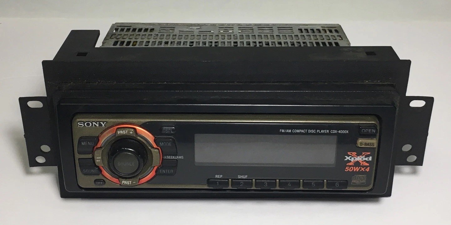 Sony FM/AM Disc Player CDX-4000X X-Plod
