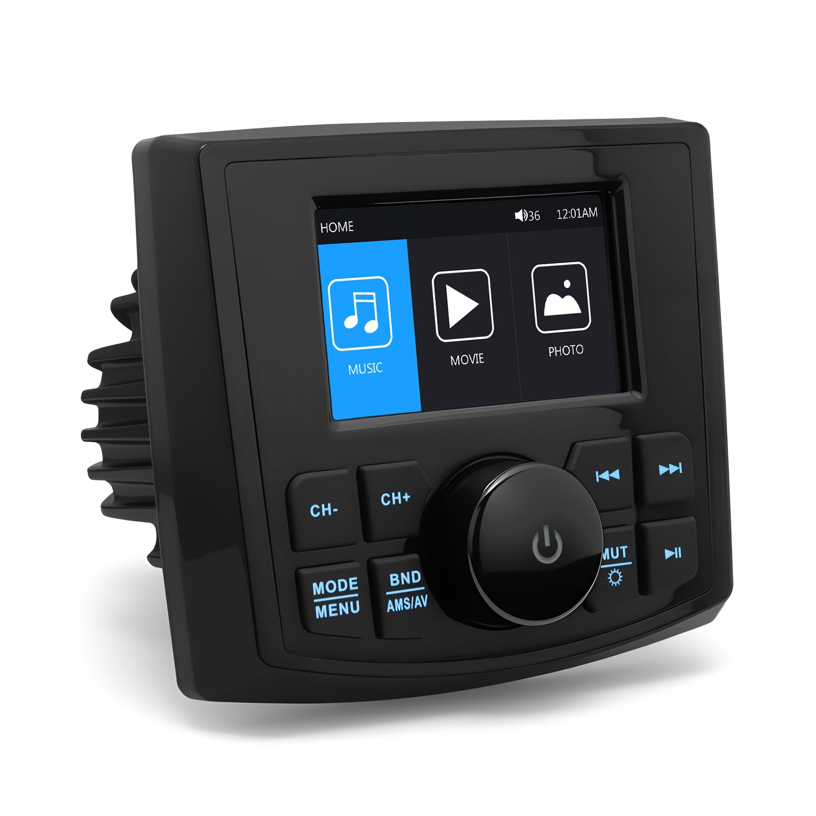 Radio FM AM MP5 Media Video Player Boat Stereo Bluetoot for marine boat ATV UTV
