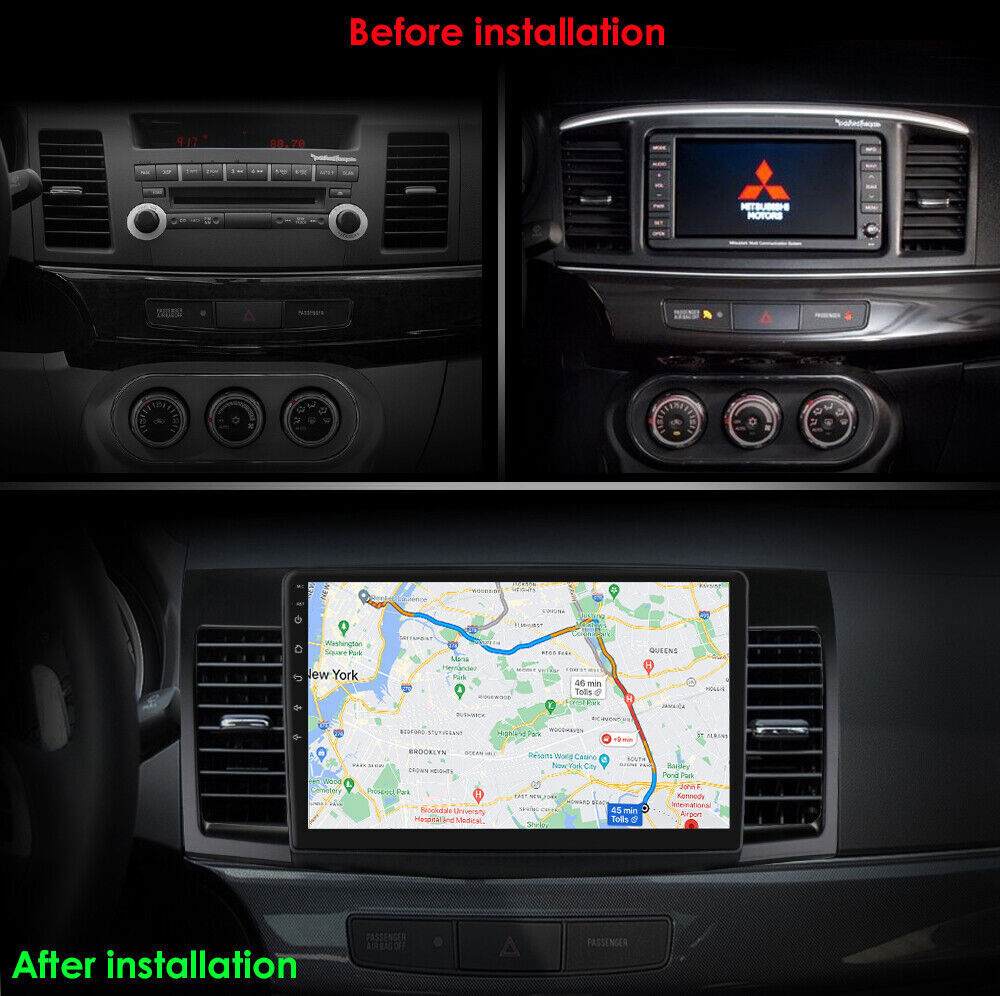 Car Stereo Radio For Mitsubishi Lancer 2008-2012 GPS Nav Android15 4+64G CarPlay