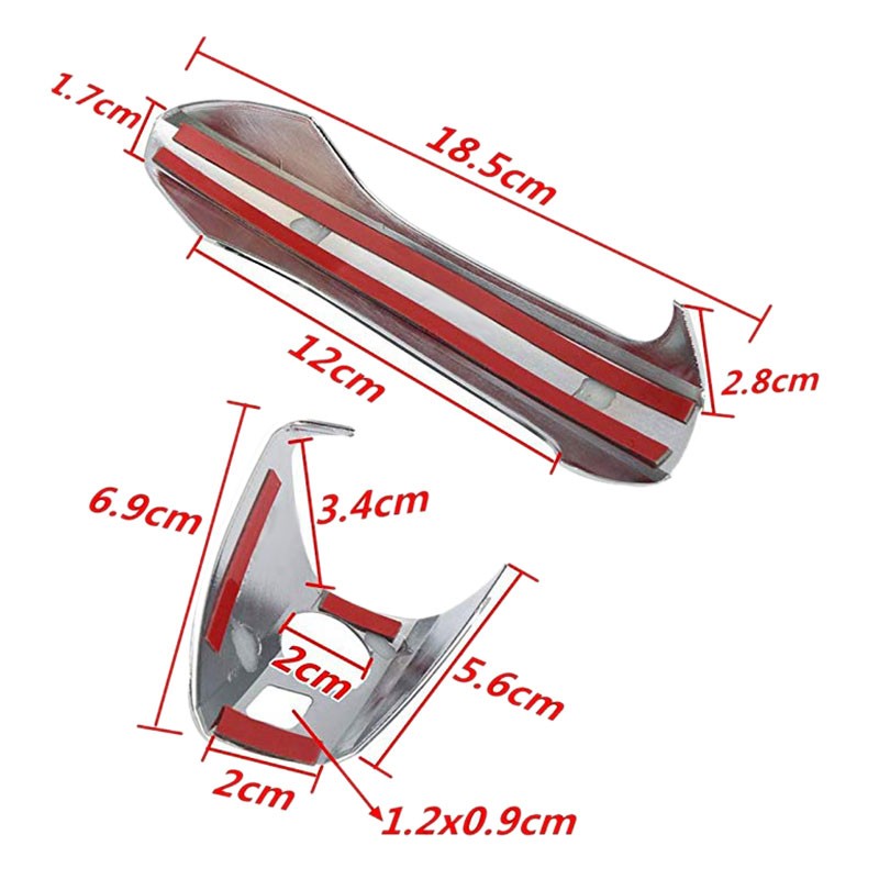 Car Chrome Door Handle Trim Cover for CLA C-Class W204 W246 W212 X2046898