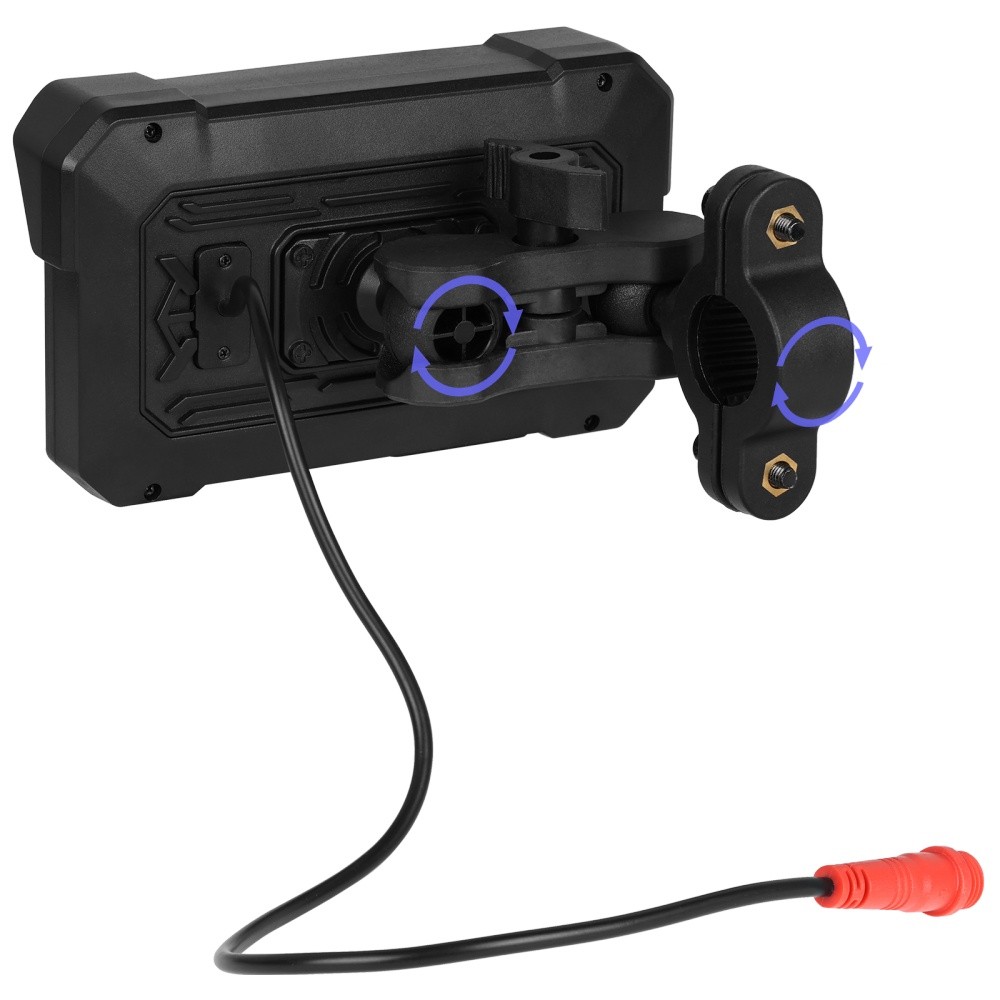 5″ Motorcycle Wireless Portable Apple Carplay Android Auto Car Stereo Waterproof