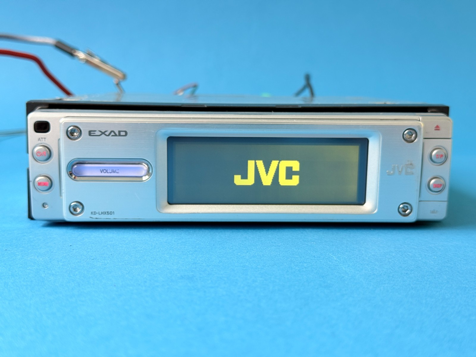 JVC KD-LHX501 Touchscreen Car Stereo CD MP3 Wma Receiver 1DIN Vintage Head Unit