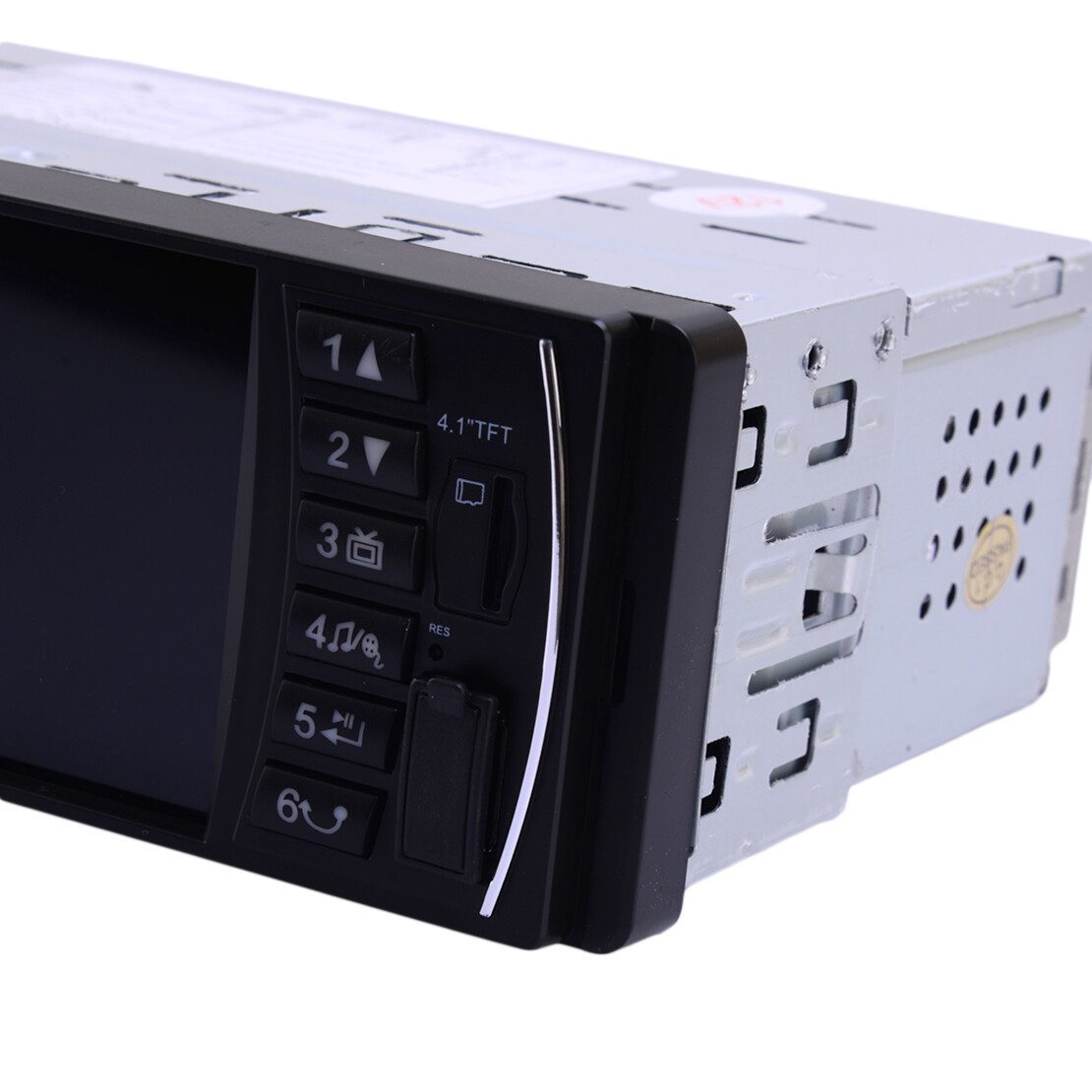 Single DIN In-Dash Car Stereo Radio Bluetooth Touch Screen MP3 Player FM USB AUX