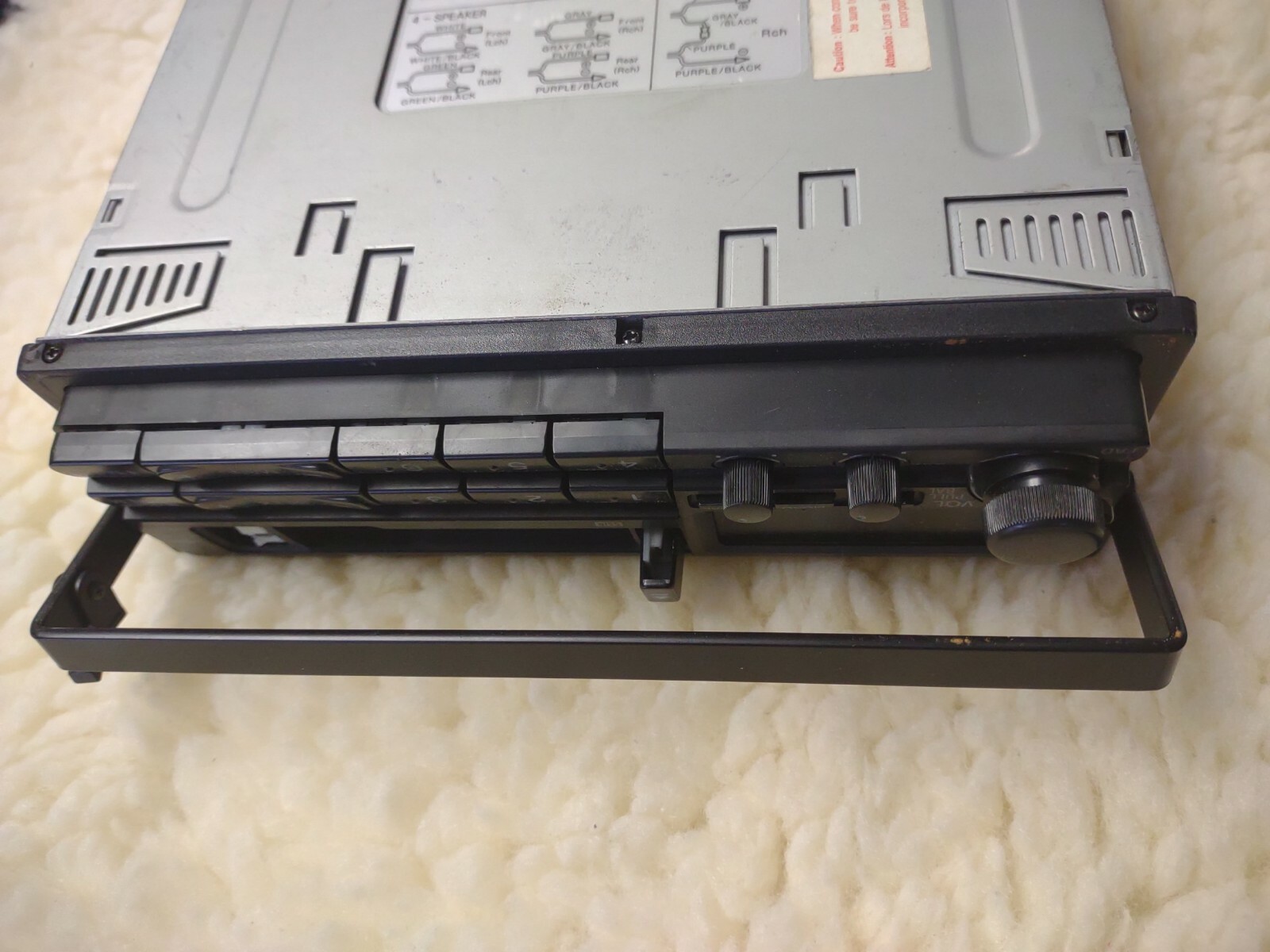 Sony XR-5500 radio untested multi fader 25w