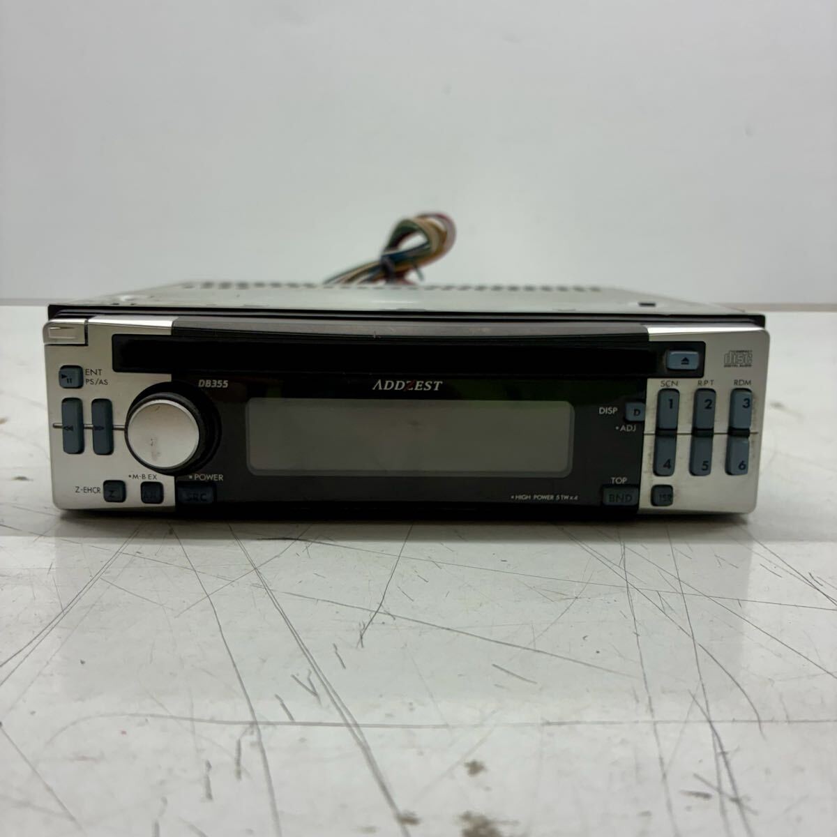 Clarion ADDZEST 1DIN CD Receiver Tuner Junk JAPAN