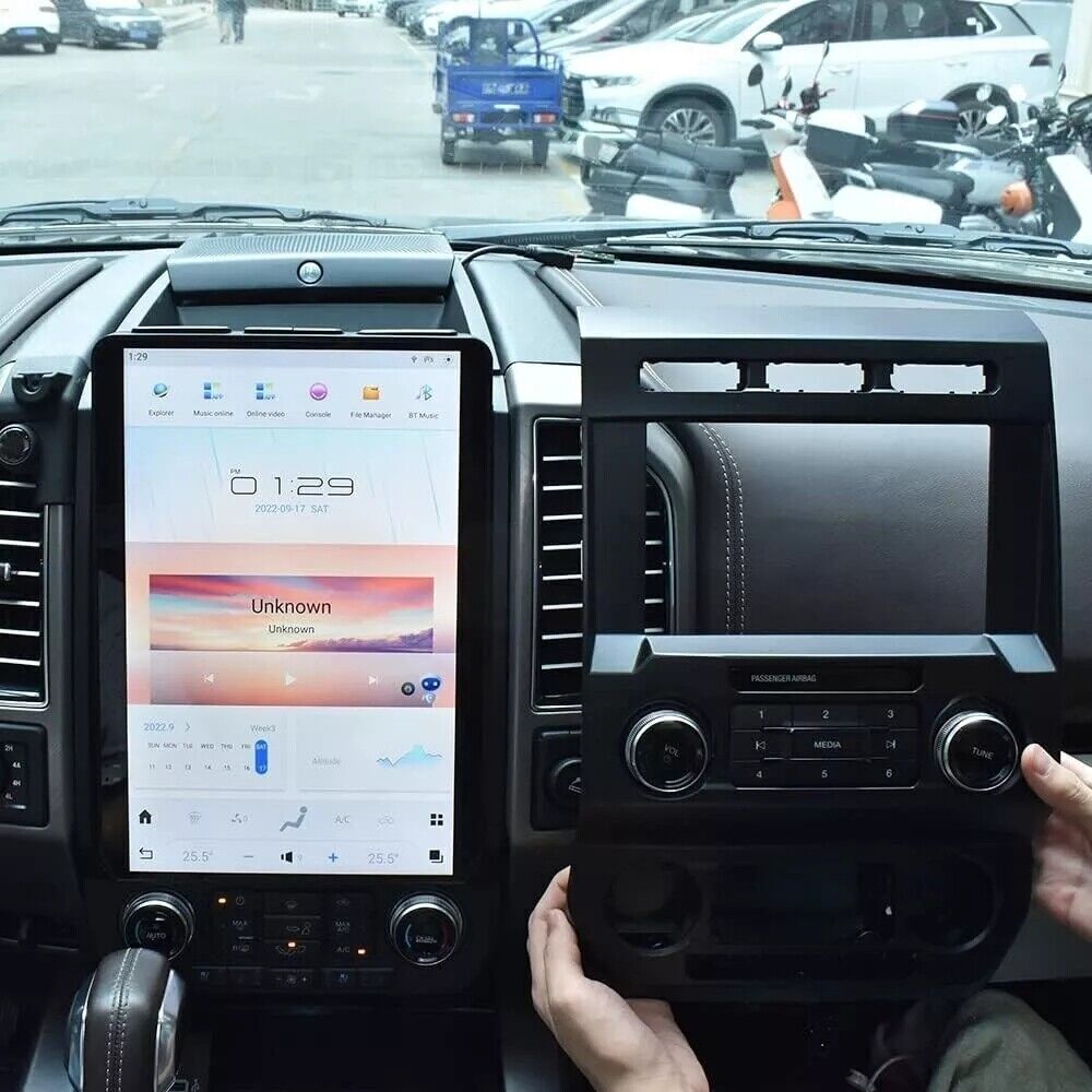 14.4″HD Car Radio GPS Navigation Android Carplay 8+128GB For Ford F150 2015-2021