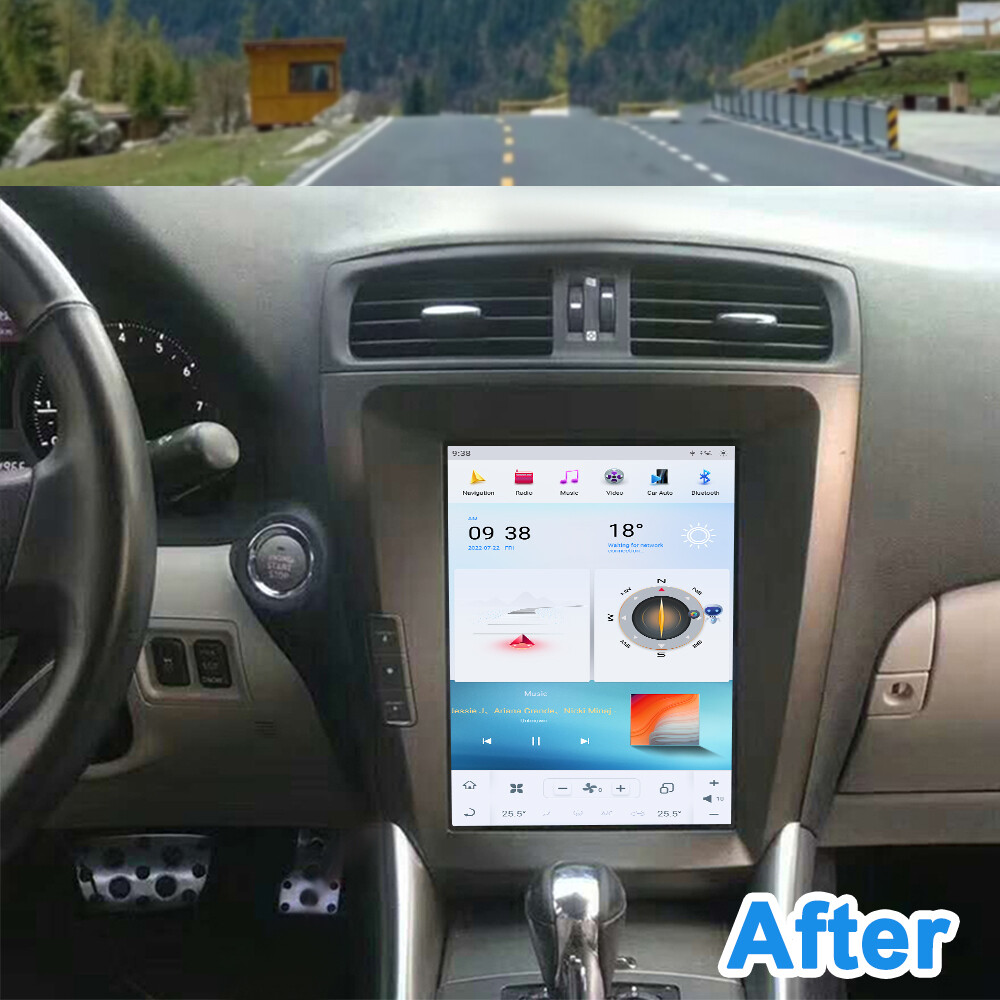 9.7″Car Stereo for LEXUS IS250 IS300 IS350 2006-2012 GPS Navi WiFi BT Music