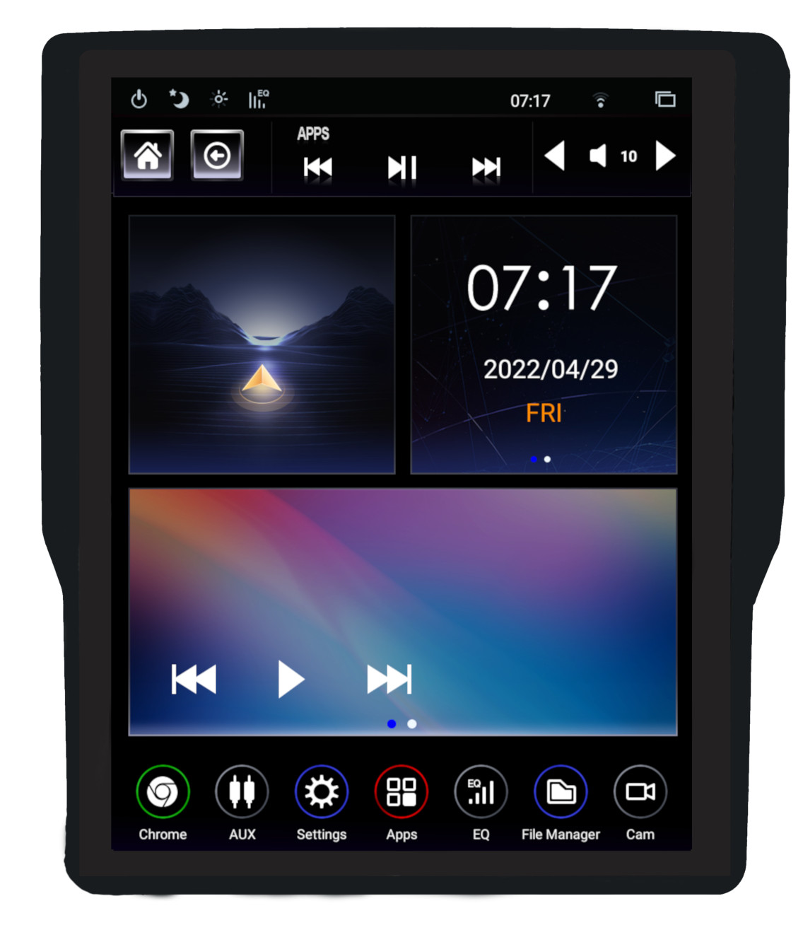 Linkswell – 2019-2024 Dodge Ram Generation 5 T-Style Radio – TS-DGPU12-1RR-5S (F