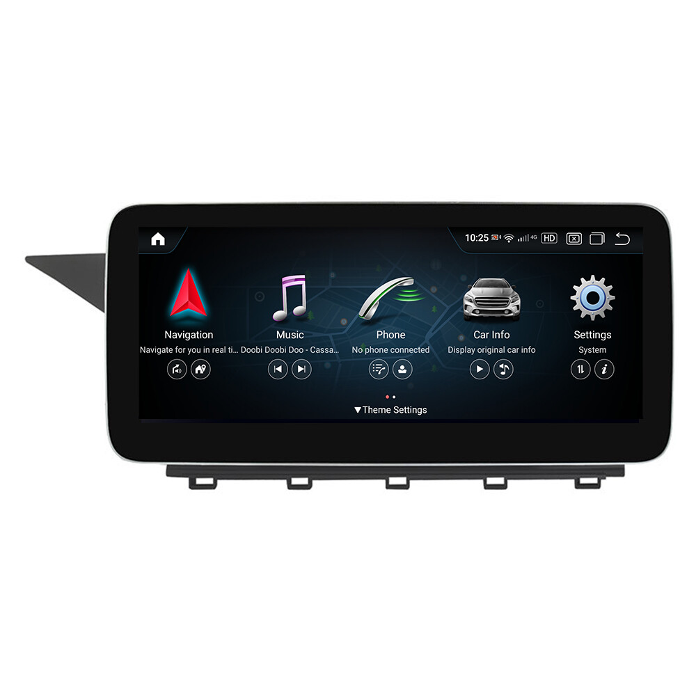 Car Multimedia Wireless Android AUTO CarPlay For Mercedes Benz GLK X204 2009- BT