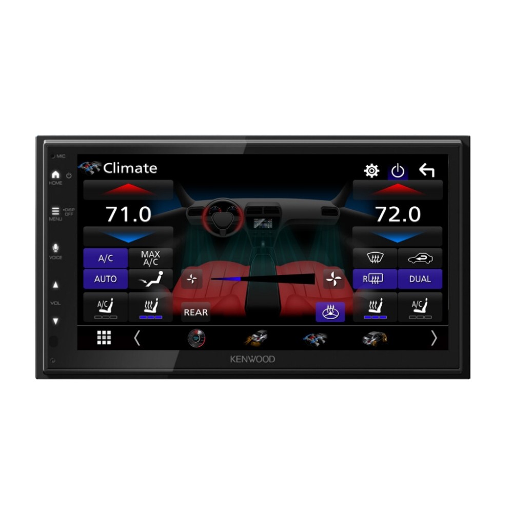 Kenwood DMX50S 6.8″ 2 DIN Multimedia w/ CarPlay & Android Auto Ready
