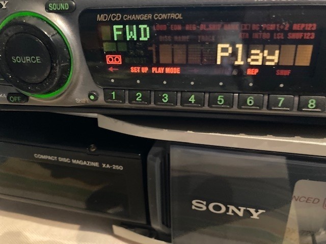 Vintage High Spec SONY XR-C7200 Japan-made w/ Remote Ctl + Box/Cassette Receiver