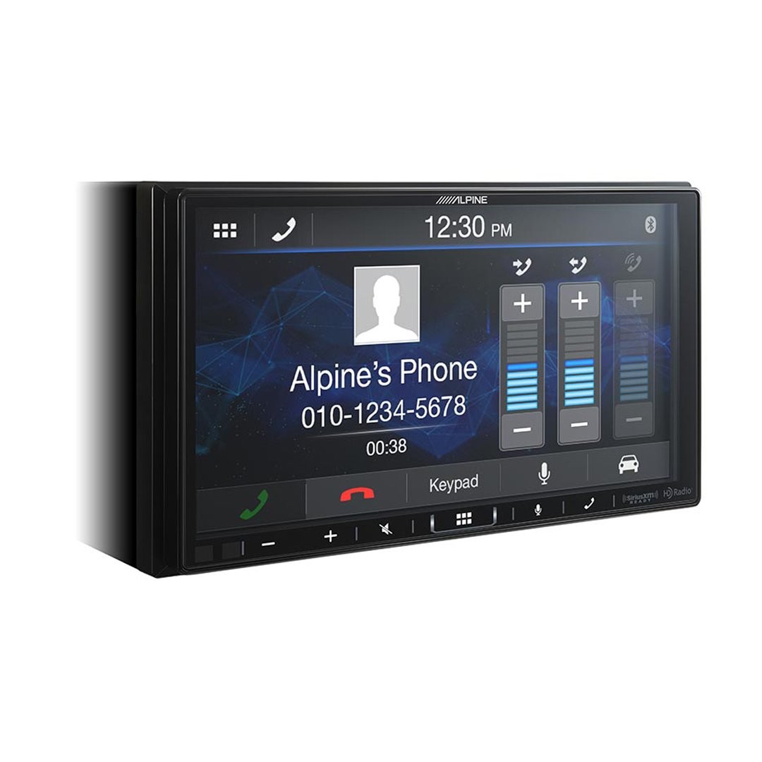 Alpine iLX-407, 7″ 2DIN Digital Media Receiver w/ CarPlay & Android Auto (OB)