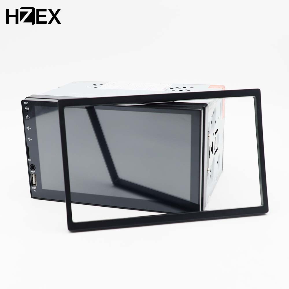 HZX-7CPA 7 Inch Double Din Car Stereo with Wireless Apple CarPlay & Android Auto