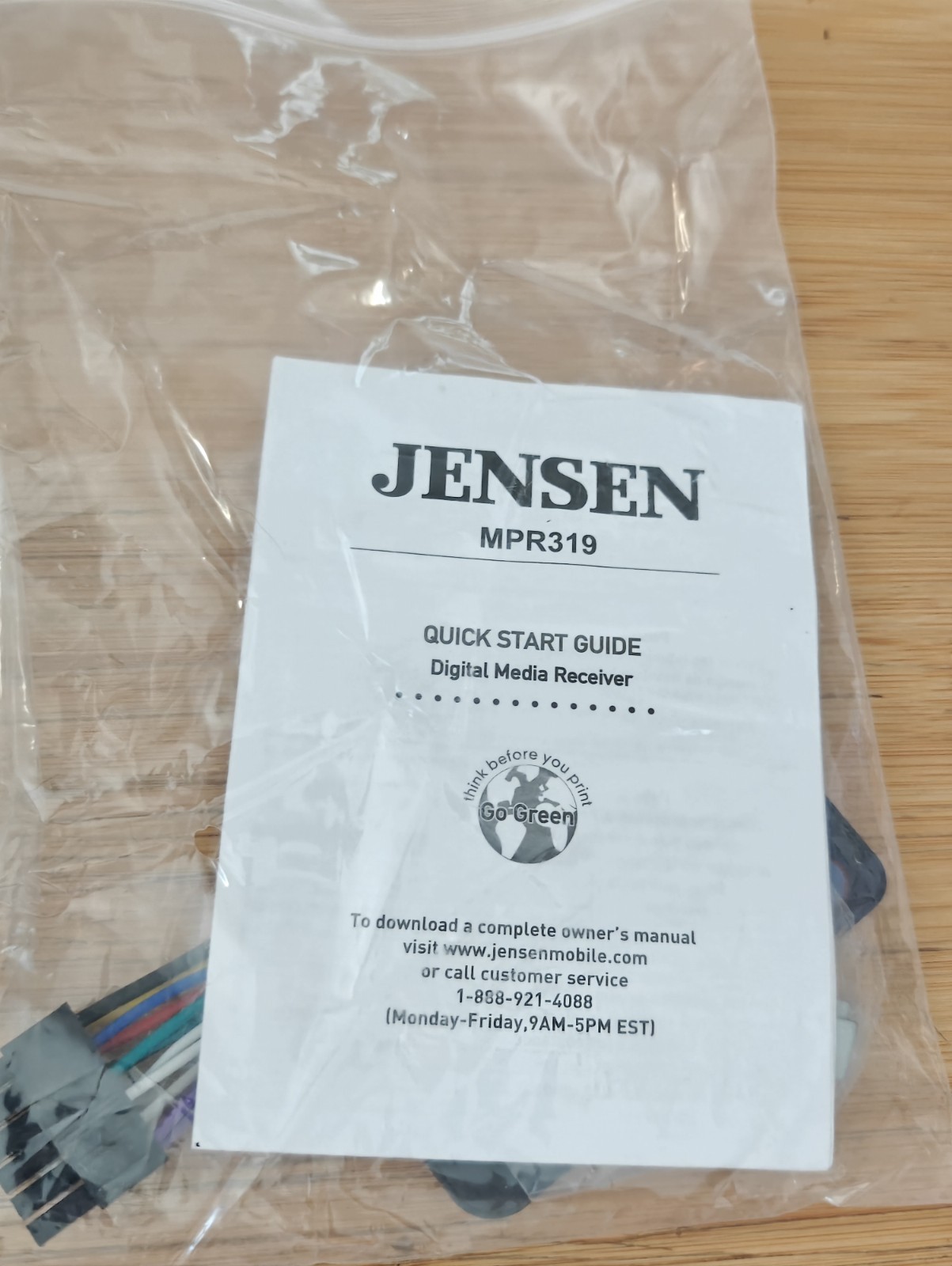 Jensen Digital Media Reciever MPR319 BLUETOOTH