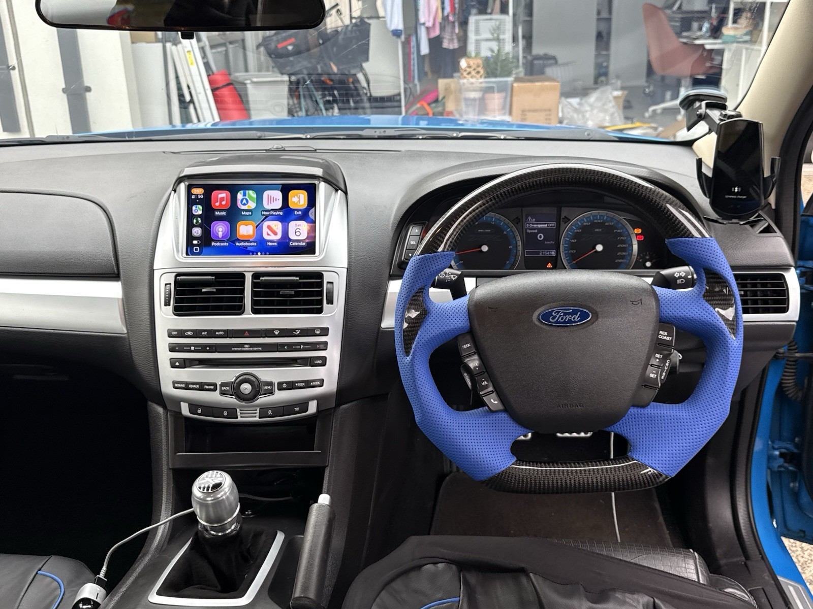 “COMBO DEAL”—FORD Falcon FG MK1/MK2 | 2008—2014 (Unit, Steering Wheel + Camera)