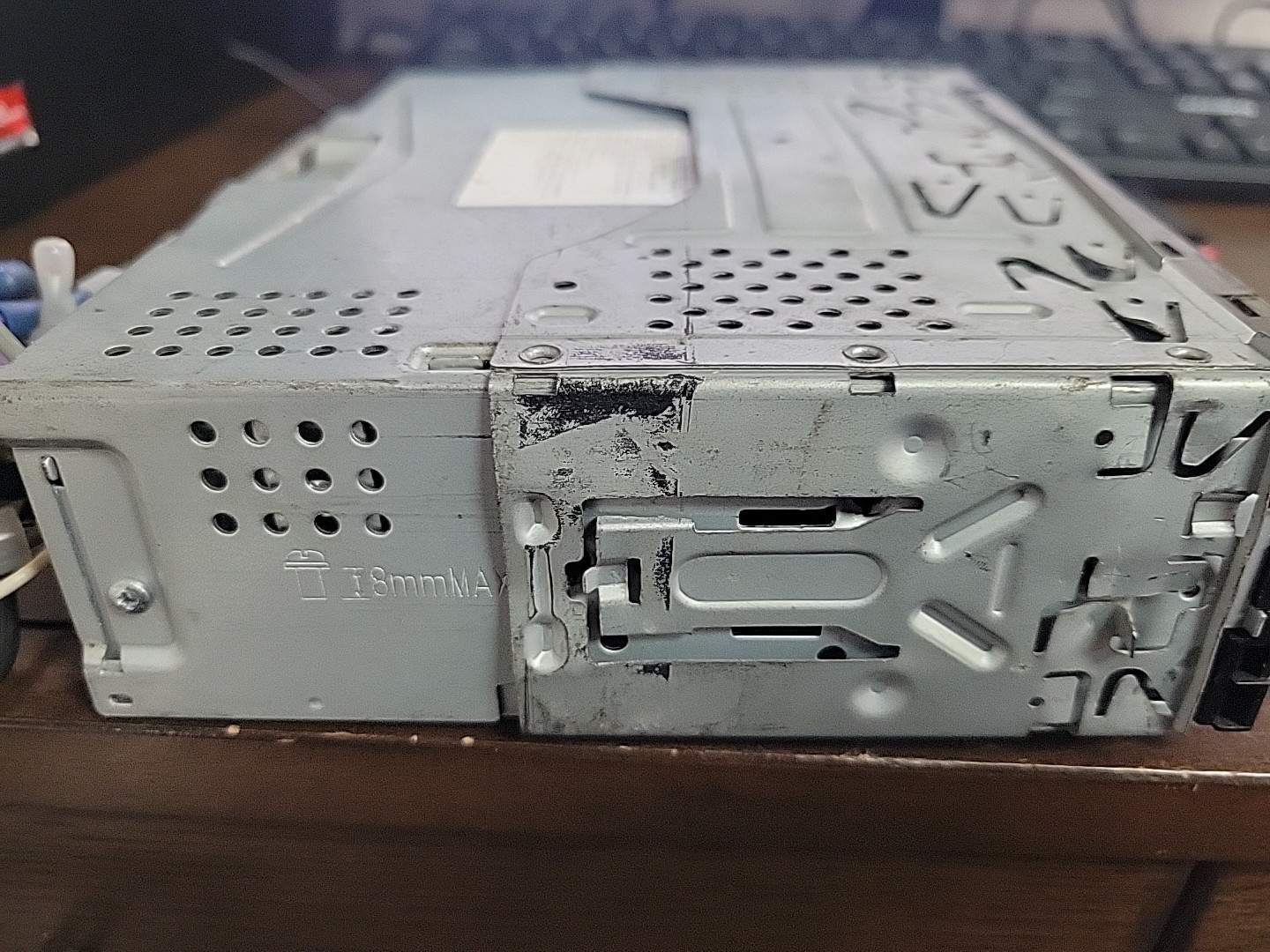 Kenwood KDC-152 Radio CD Receiver Untested Selling For Parts No Detachable Face