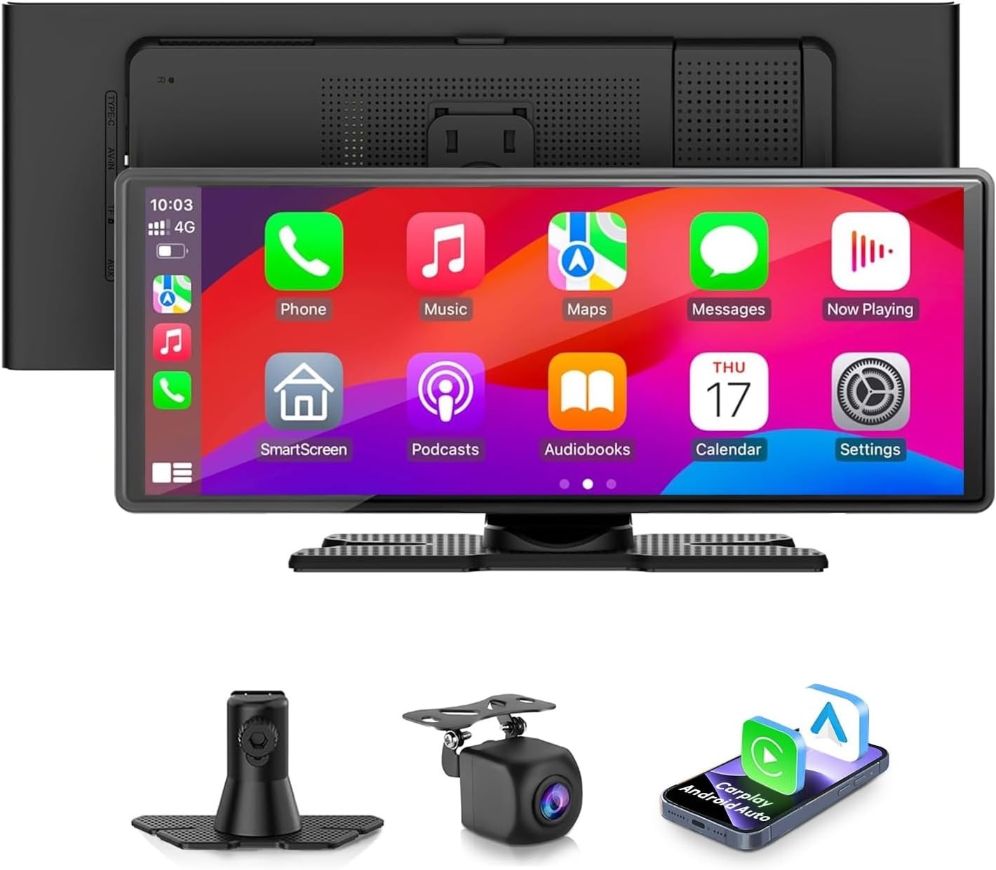 10.26” Bluetooth Car Audio Screen with Mirror Link & Enhanced Sound Options