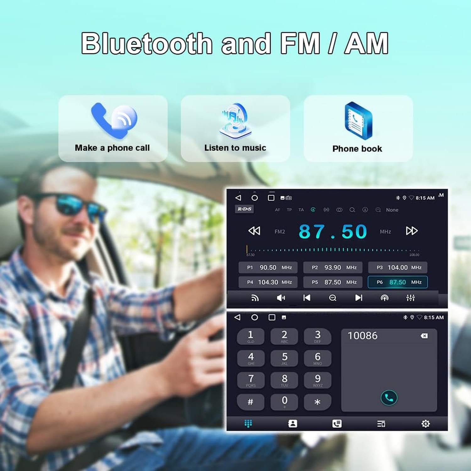 Android Radio for Ford F150 2009-2012 0nly Fit Auto AC 2GB+64GB | 9 inch Touc…