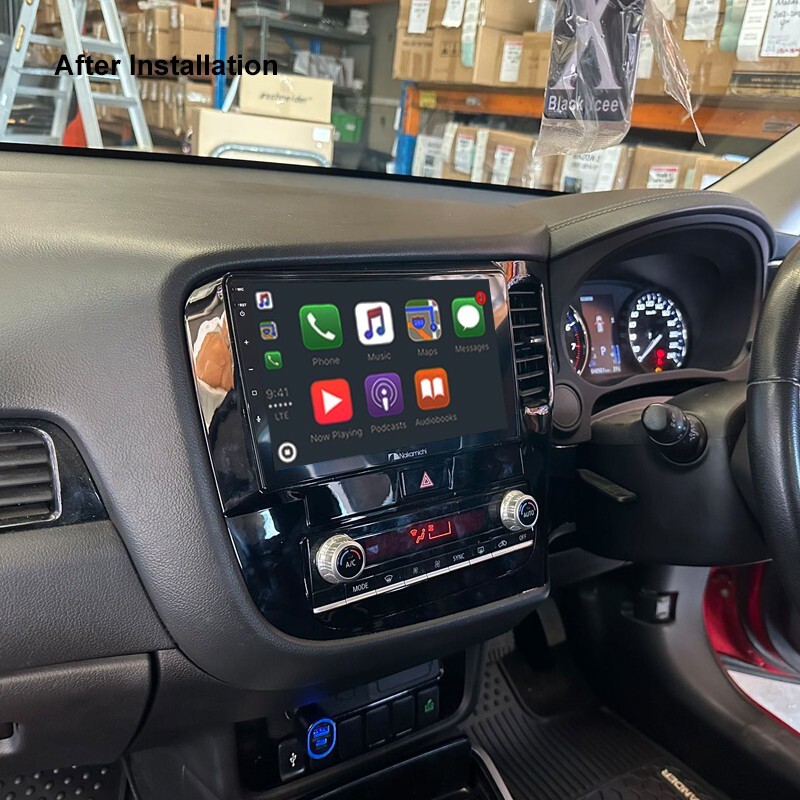 9″ Wireless CarPlay Android Auto Nakamichi BT For Mitsubishi Outlander 2013-21 O